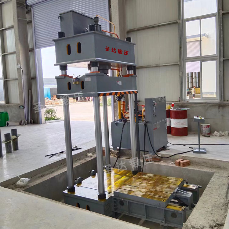 200噸電機軸承壓裝液壓機調試 200噸電機軸承壓裝液壓機調試